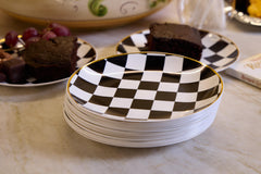 10 In. Earthtrends Checkerboard Paper Plates | 200 Count