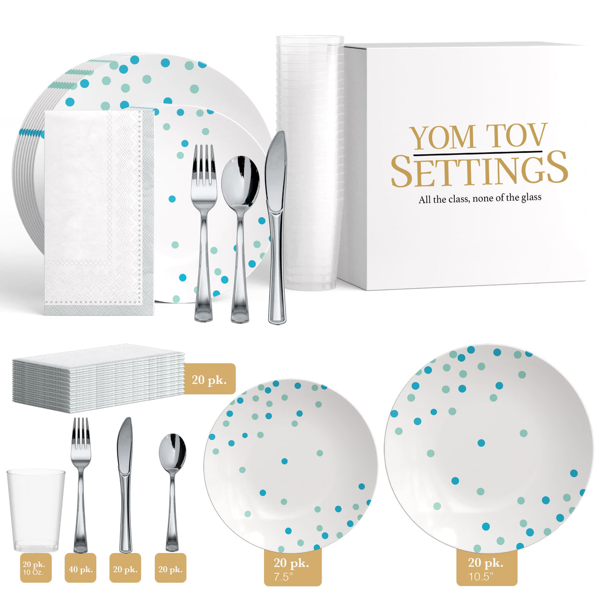 Service for 20 | The Seder Riviera Combo