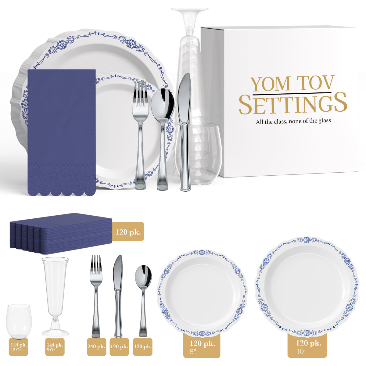 Service for 120 | The Seder Heritage Combo