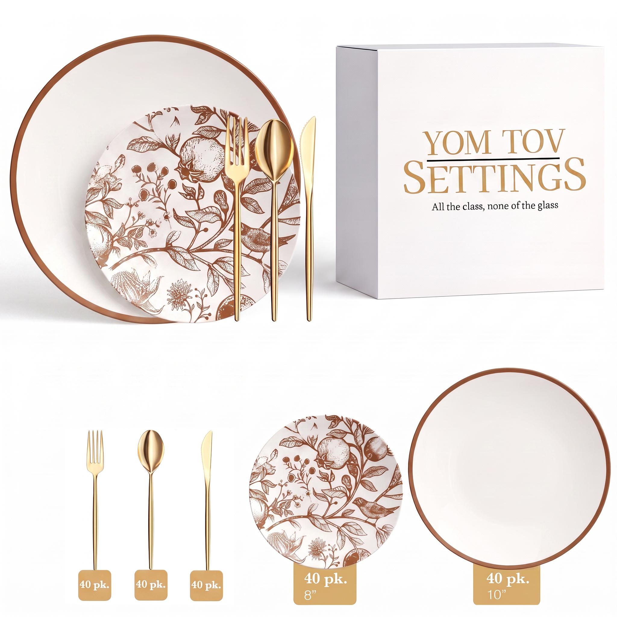 Pomegranate Deluxe Set | Serves 40