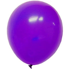 9 In. Purple Latex Balloons | 100 Count