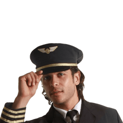 Airline Pilot Hat - Adults