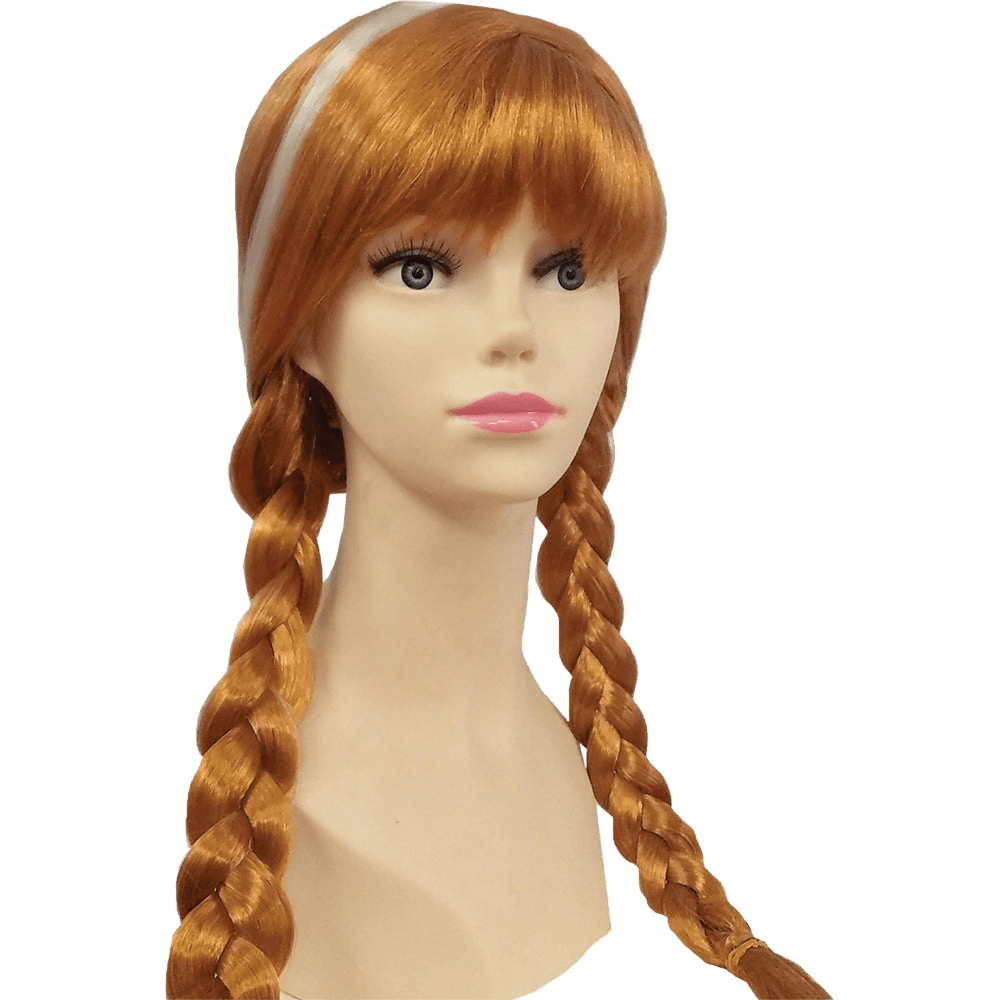 Auburn Braided Wig - Kids