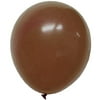 12 In. Brown Latex Balloons | 50 Count