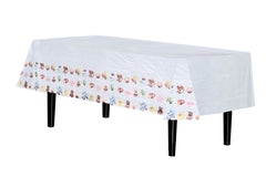 Baby Designs Plastic Table Cover | 12 Pack