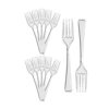 Exquisite Clear plastic Tasting Forks | 100 Count