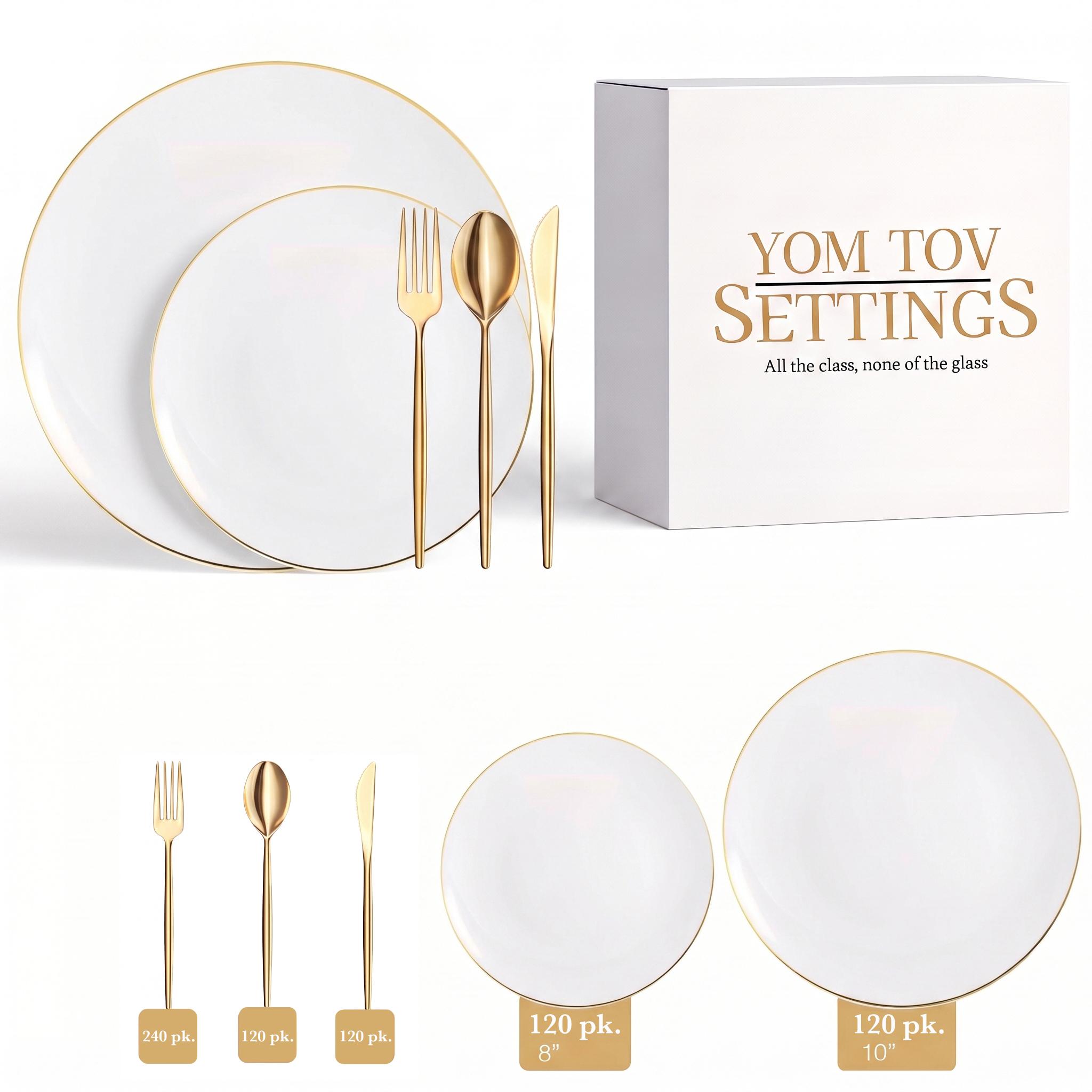 Classic Gold Deluxe Set | Serves 120