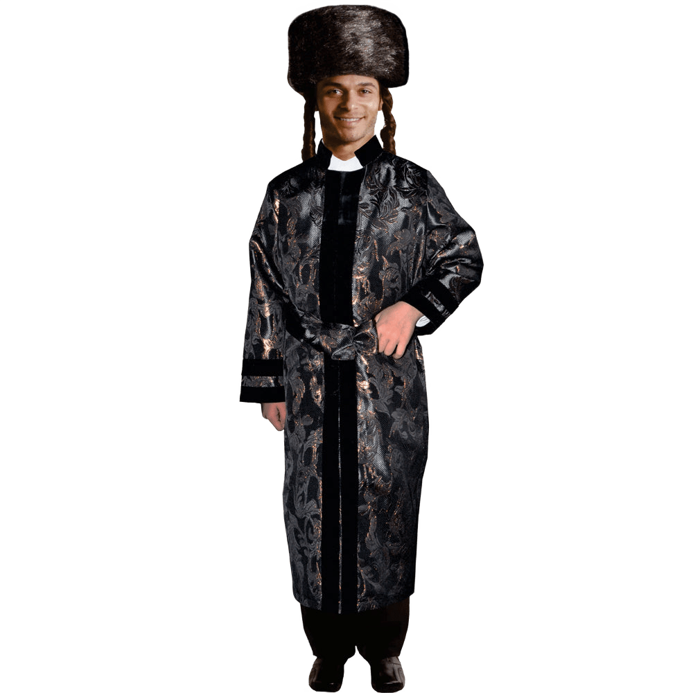 Black Rabbi Coat - Adults