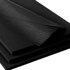 15 In. x 20 In. Black Tissue Paper | 480 Sheets