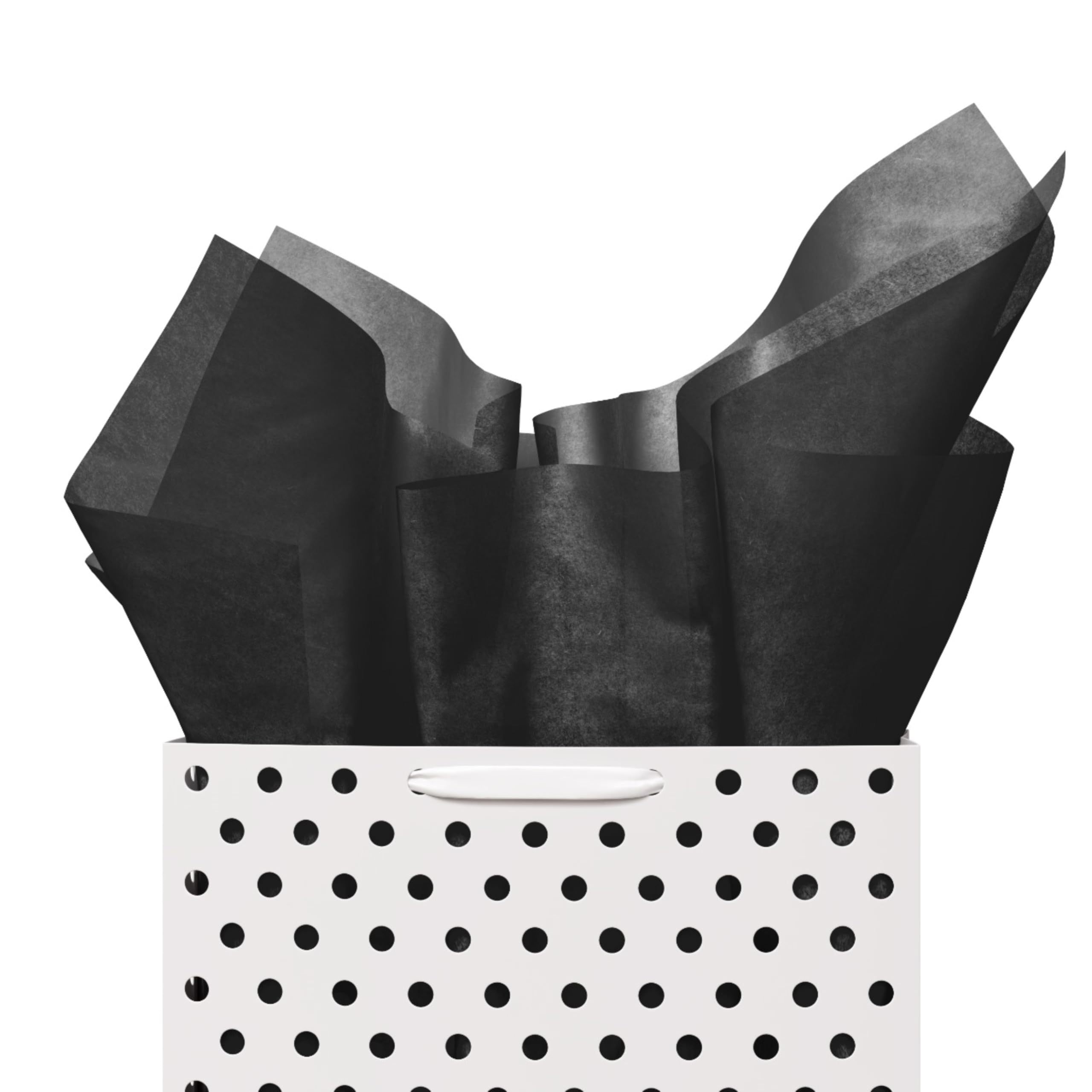 20 In. x 30 In. Black Tissue Paper | 480 Sheets