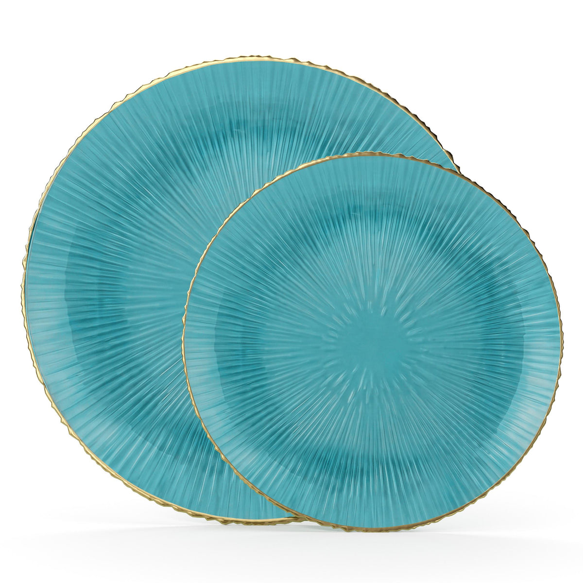 Turquoise Burst Plate Combo | 90 10-inch + 90 7-inch
