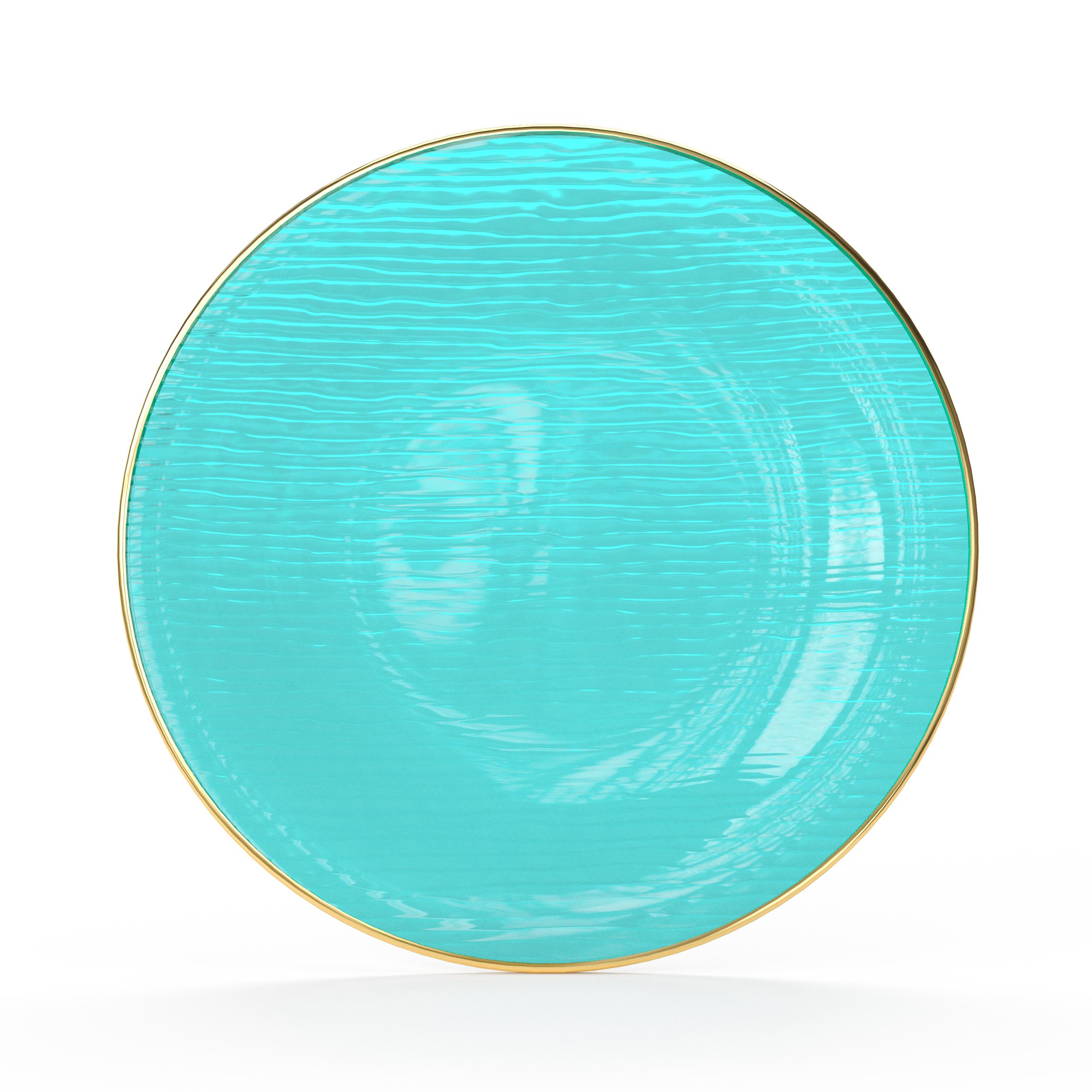 Turquoise Weave Plate Combo | 30 10-inch + 30 7-inch