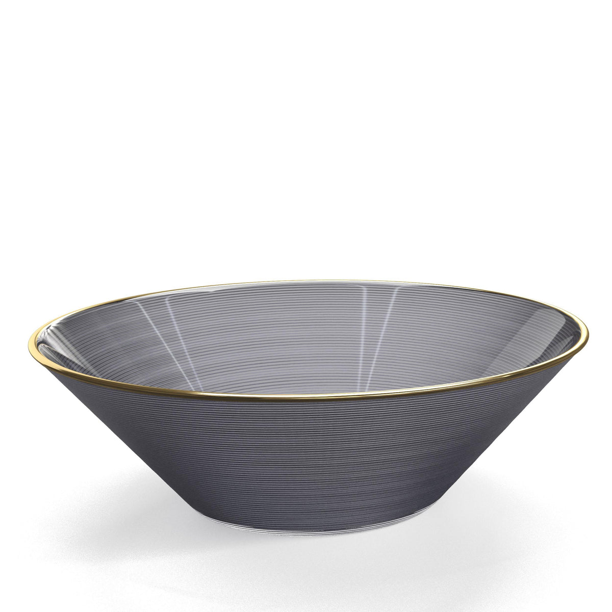 16 Oz. Smoke Luster Plastic Bowls | 30 Count