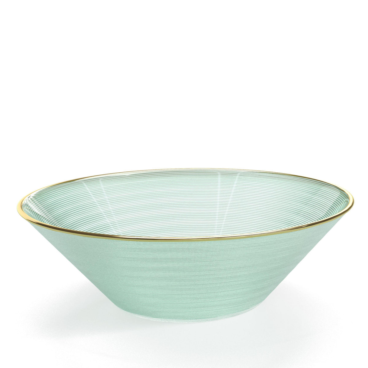 16 Oz. Green Luster Plastic Bowls | 90 Count
