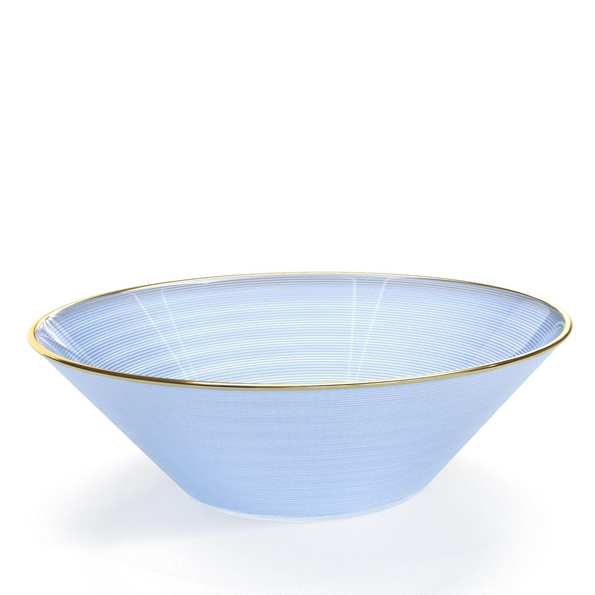 16 Oz. Blue Luster Plastic Bowls | 30 Count