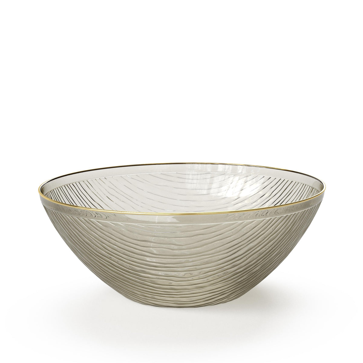 16 Oz. Smoke Weave Plastic Bowls | 30 Count
