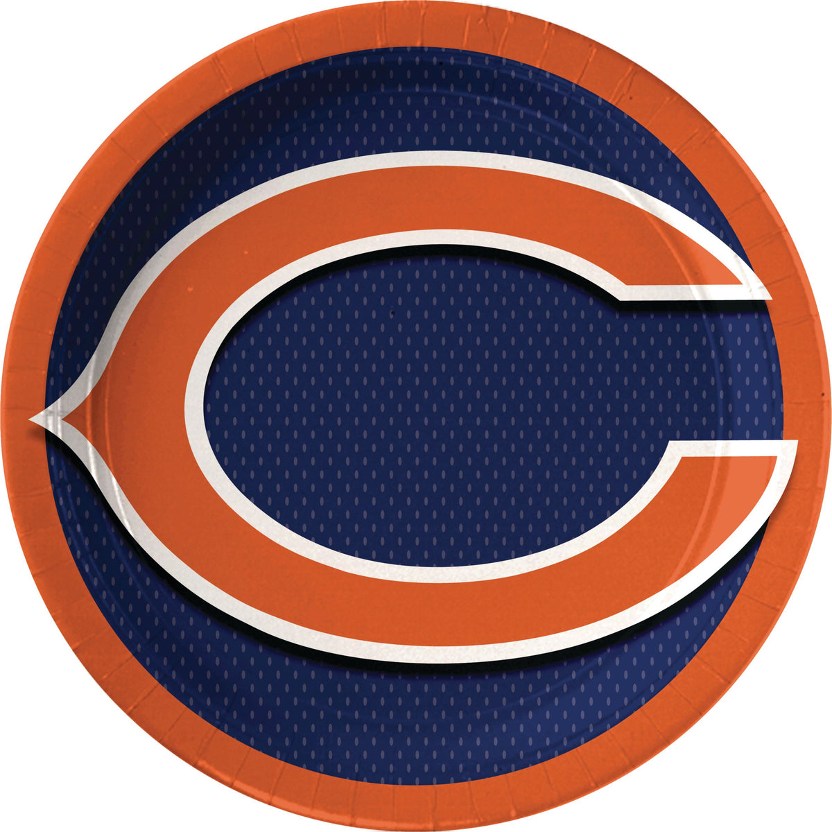 9-inch Chicago Bears Lunch Paper Plates, 18-ct - Pack of 6