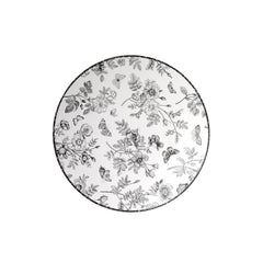 8 In. Classic Botanical Plastic Plates | 40 Count