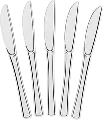 Heavy Duty Clear Plastic Knives | 1200 Count