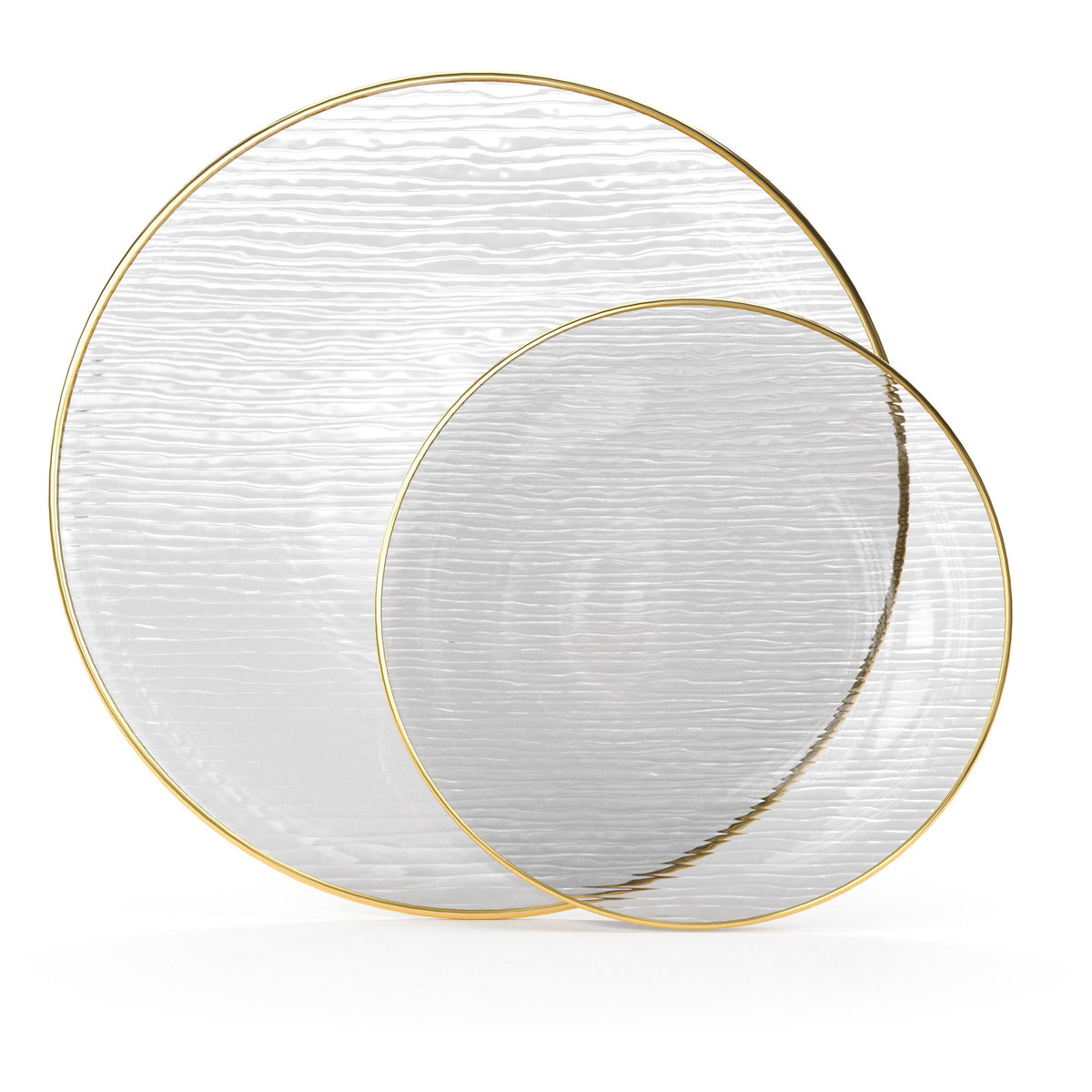 Clear Weave Plate Combo | 30 10-inch + 30 7-inch