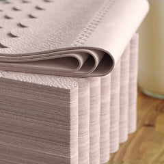 3 Ply Pink Peach Scalloped Dinner Napkins | 100 Count