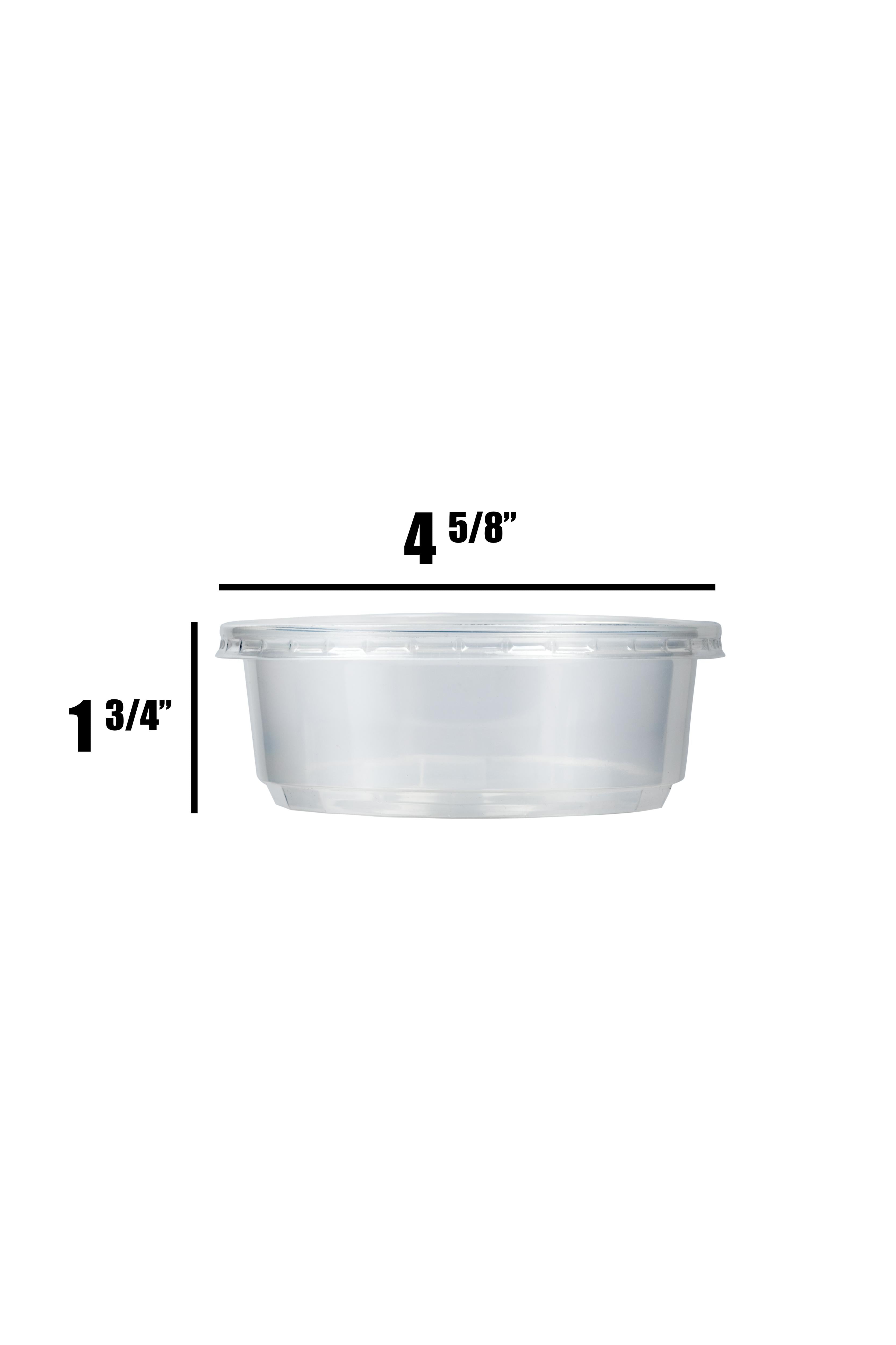 8 Oz. Deli Container And Lid | 100 Count