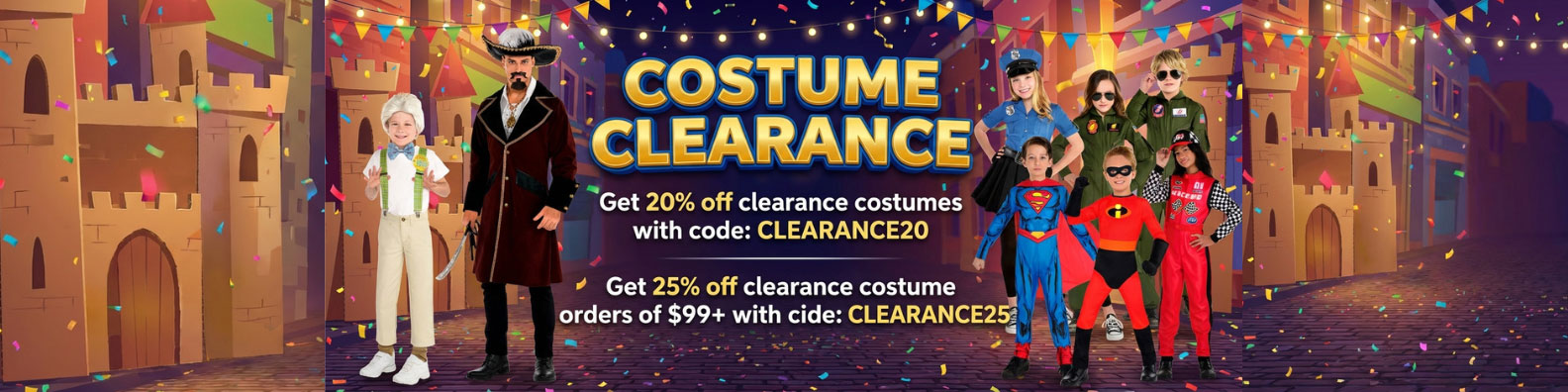 Costume Clearance