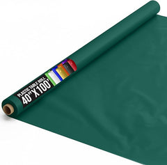 40 In. x 100 Ft. Dark Green Table Roll