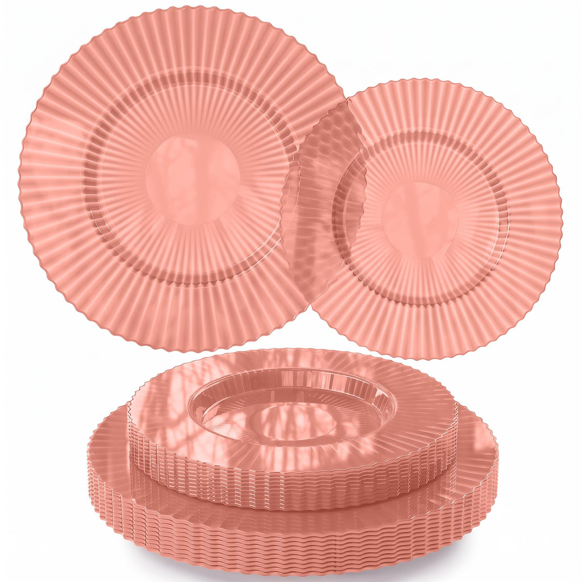 Pumpkin Gemstone Plastic Combo Set | 100 11 In. + 100 9 In.