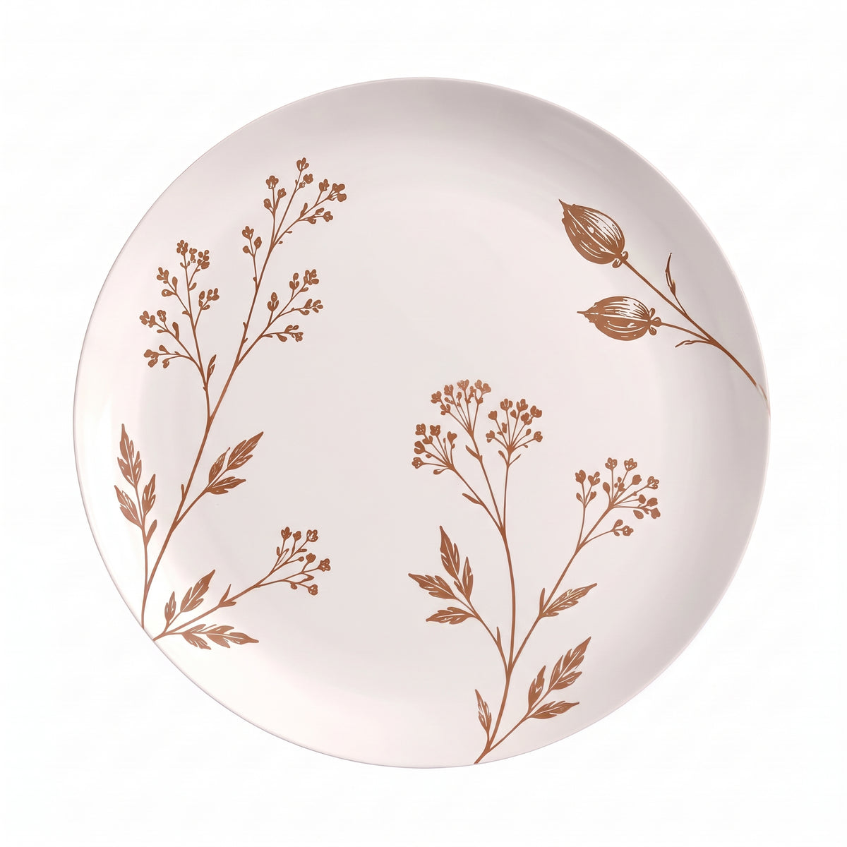 10 In. Earthtrends Harvest Paper Plates | 200 Count