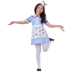 Diner Waitress Costume - Kids