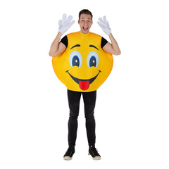 Emoji Smiley Costume - Adults