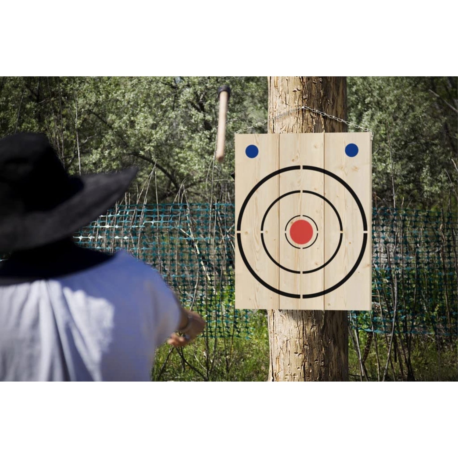 Axe throwing board