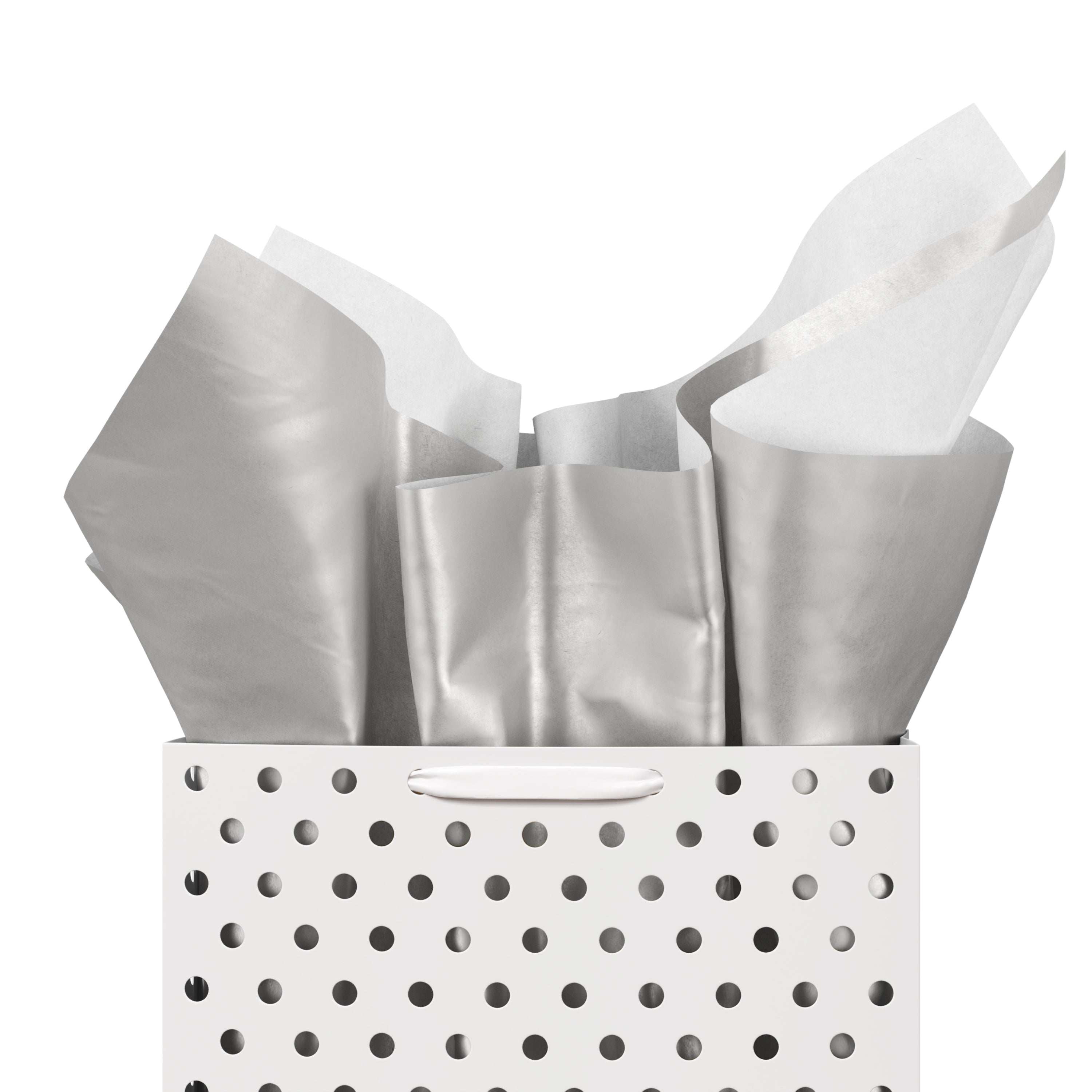 15 In. x 20 In. Silver Tissue Paper | 240 Sheets