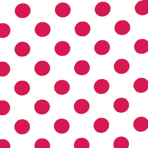 Red Polka Dot Table Cover | 6 Pack