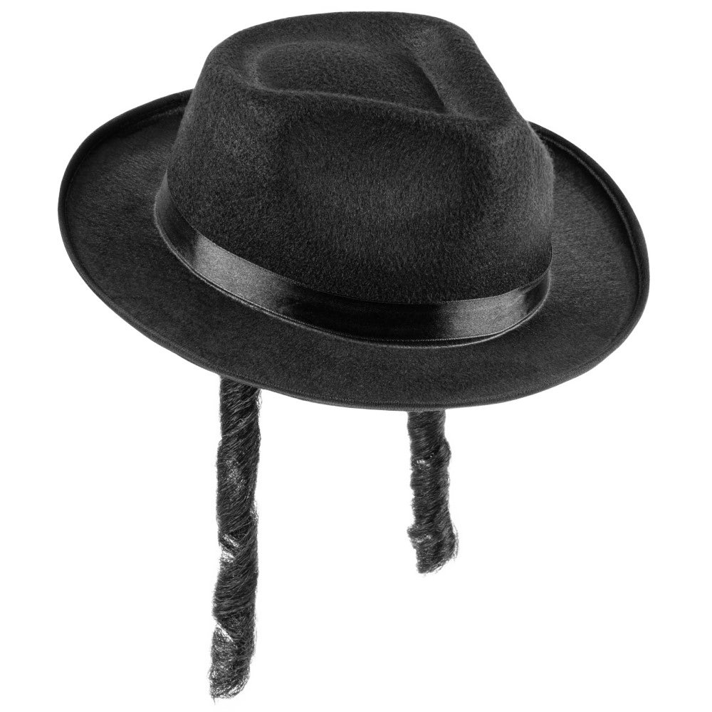 Fedora with Side Locks