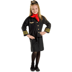 Flight Attendant Costume - Kids