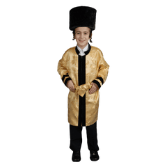 Gold Grand Rabbi Robe - Kids