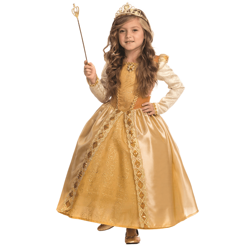 Gold Princess Costume - Kids