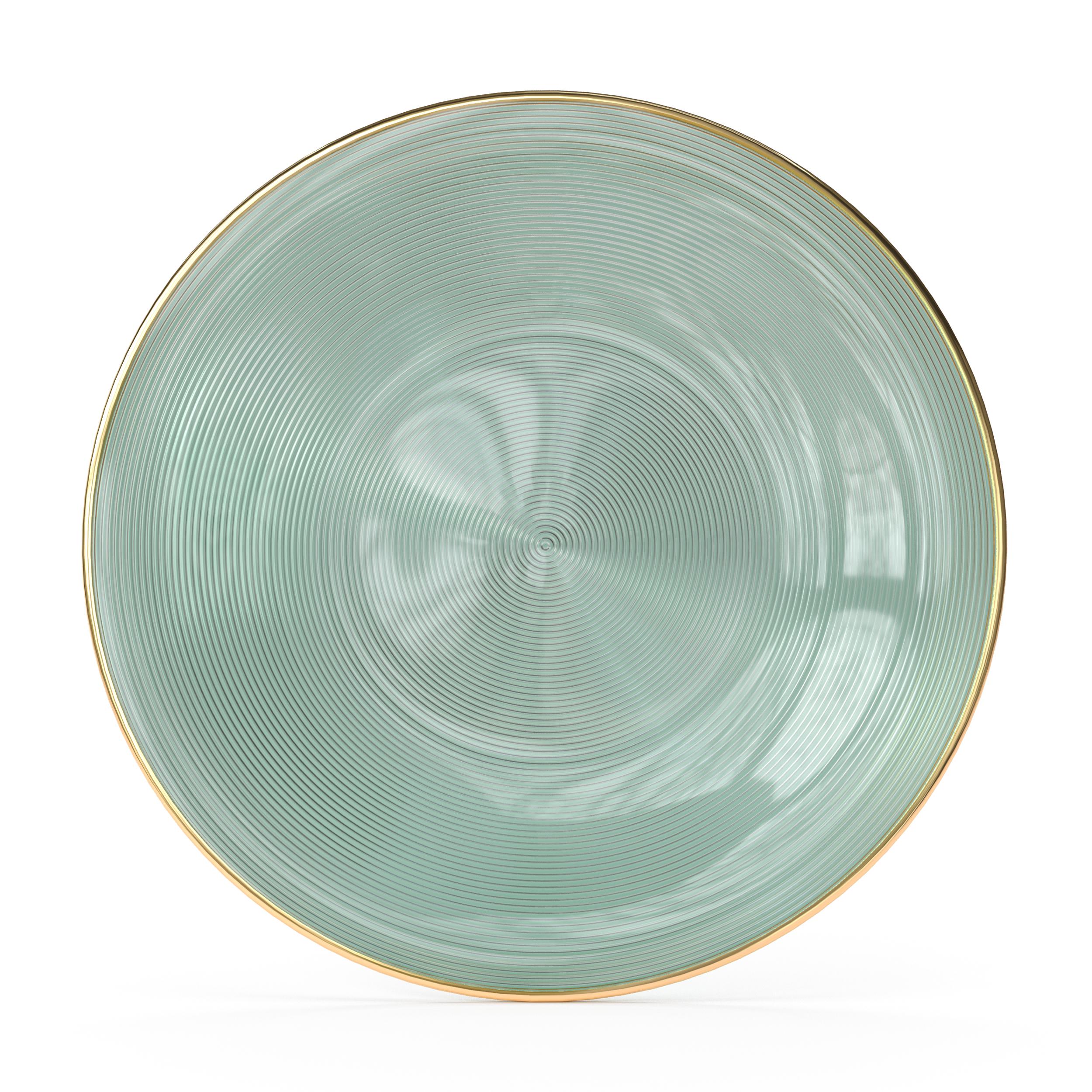 Green Luster Plate Combo | 30 10-inch + 30 7-inch