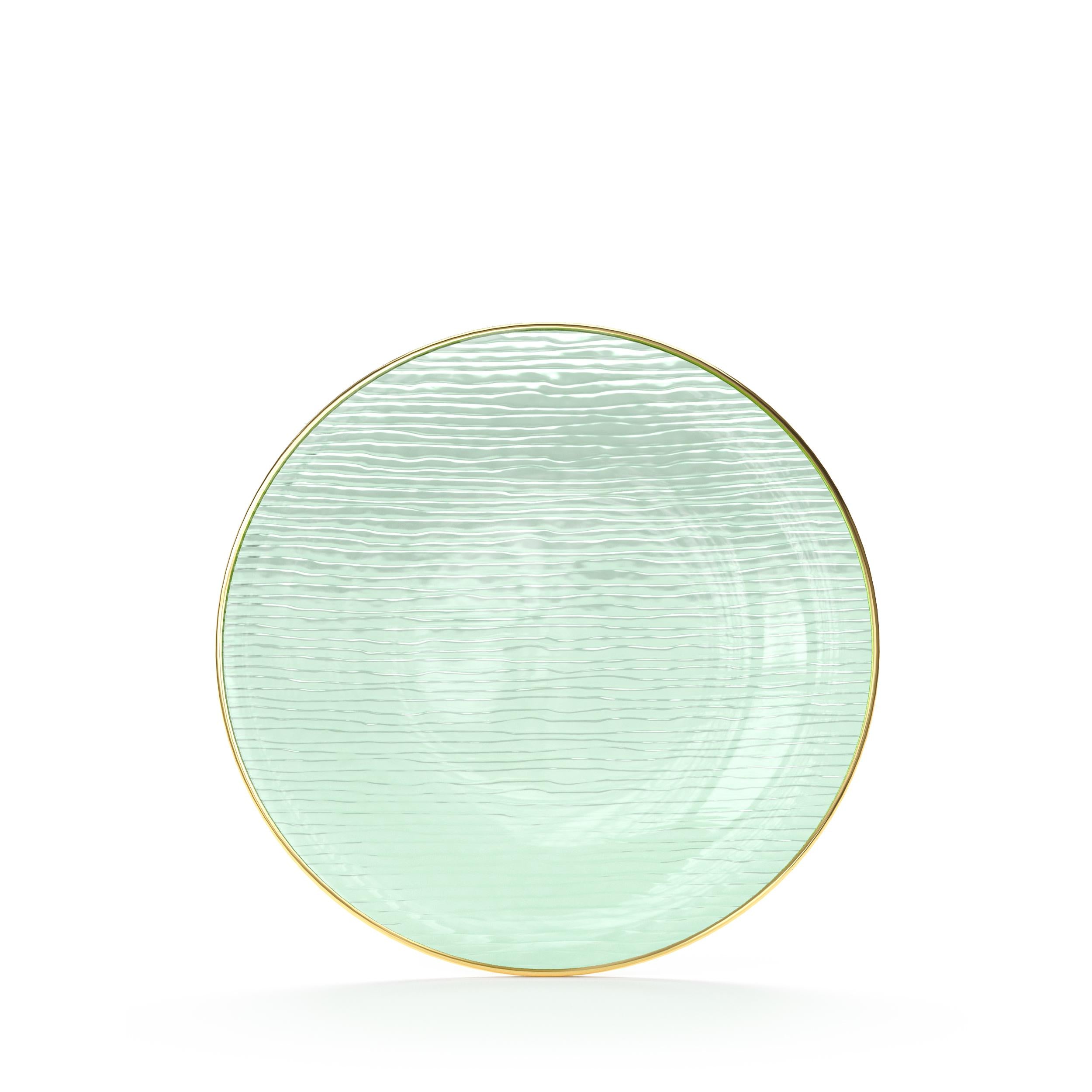 Green Weave Plate Combo | 30 10-inch + 30 7-inch