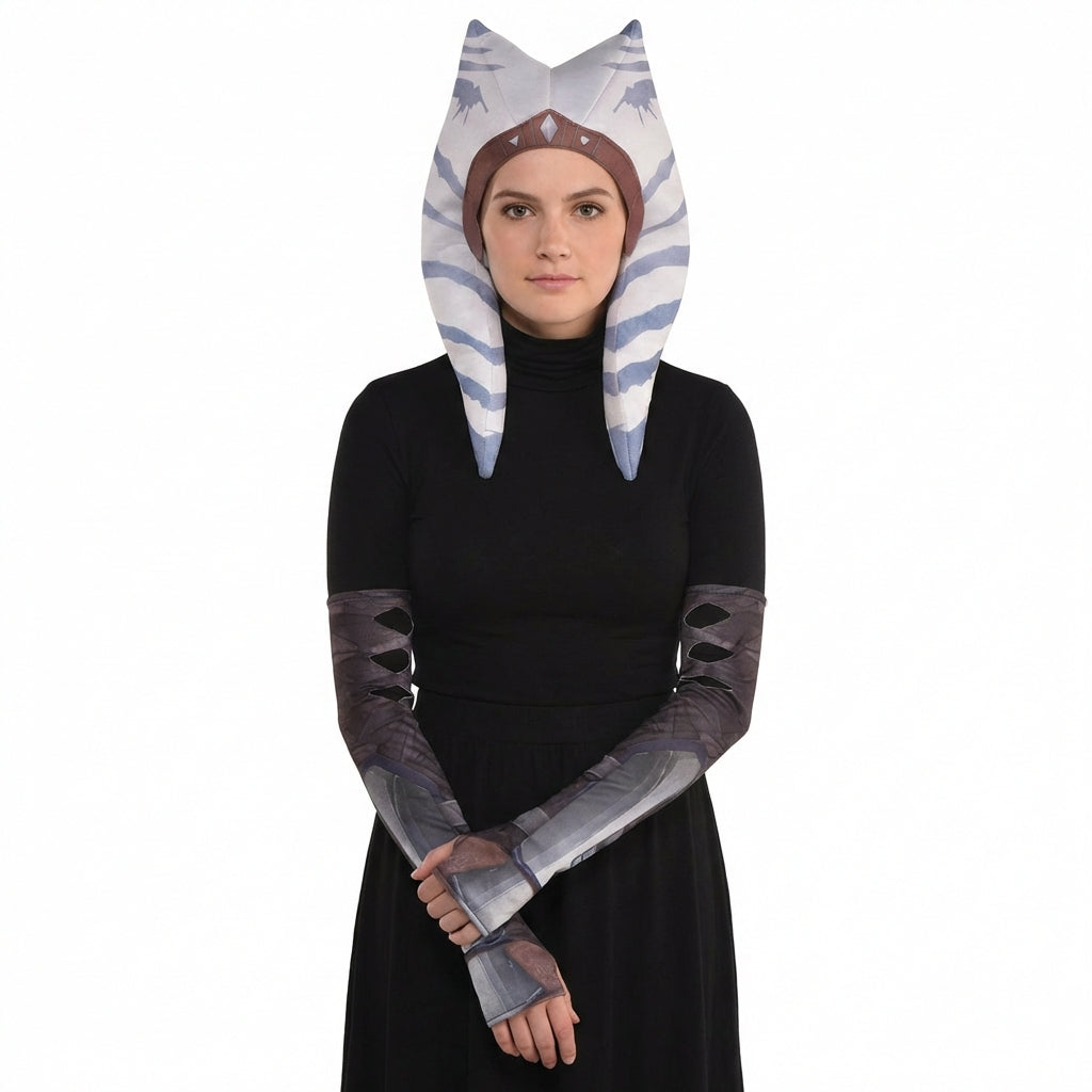 Adult Star Wars Ahsoka Kit, Headpiece & Arm Sleeves, One Size