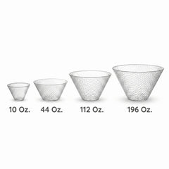 44 Oz. Hammered Serving Bowl | 4 Count