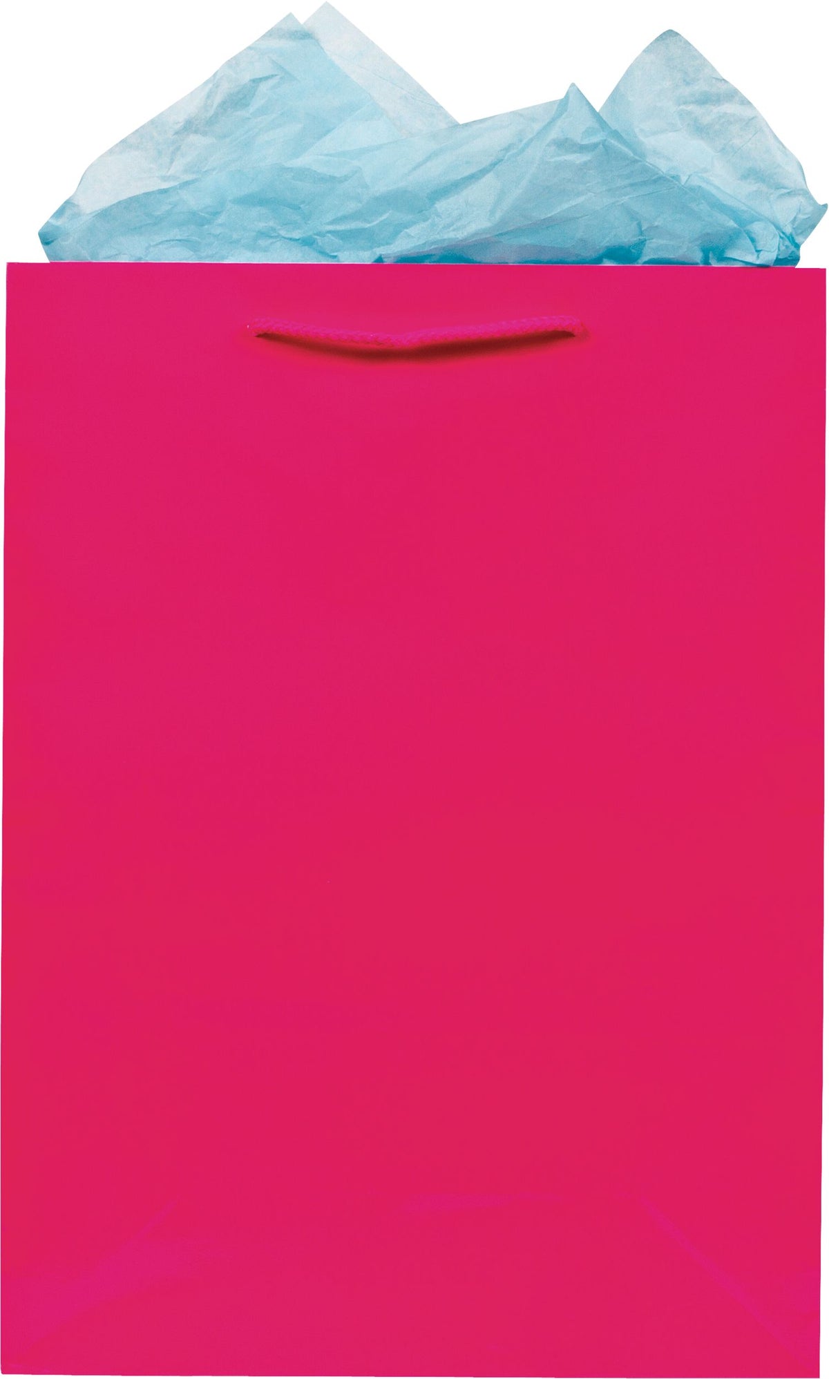 Extra Large, Glossy Magenta Gift Bag, 12.5 inch - Pack of 6
