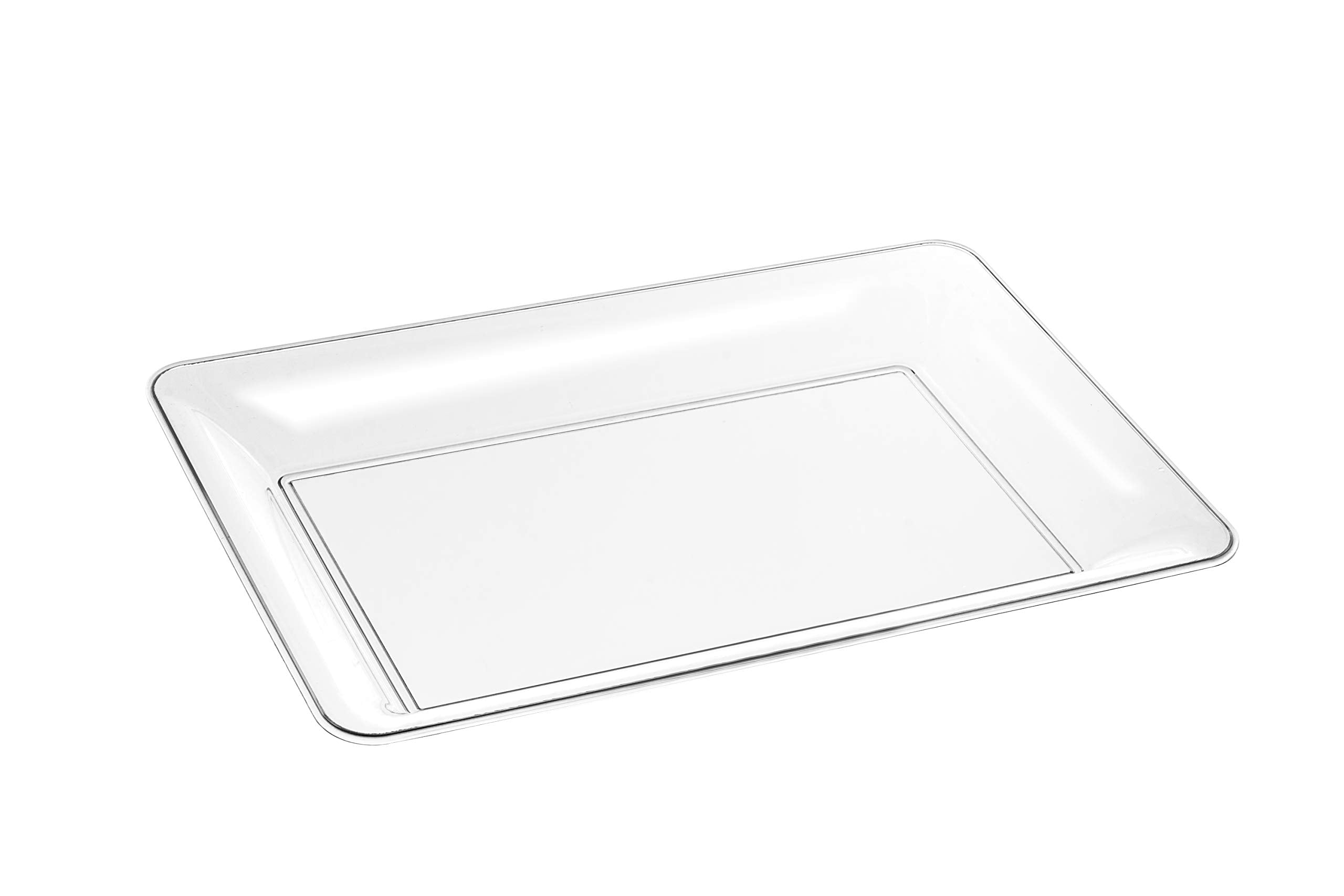 18.25 In. x 11.25 In. Heavy Duty Rectangle Tray | 6 Count