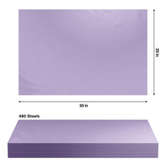 20 In. x 30 In. Lavender Tissue Paper | 480 Sheets