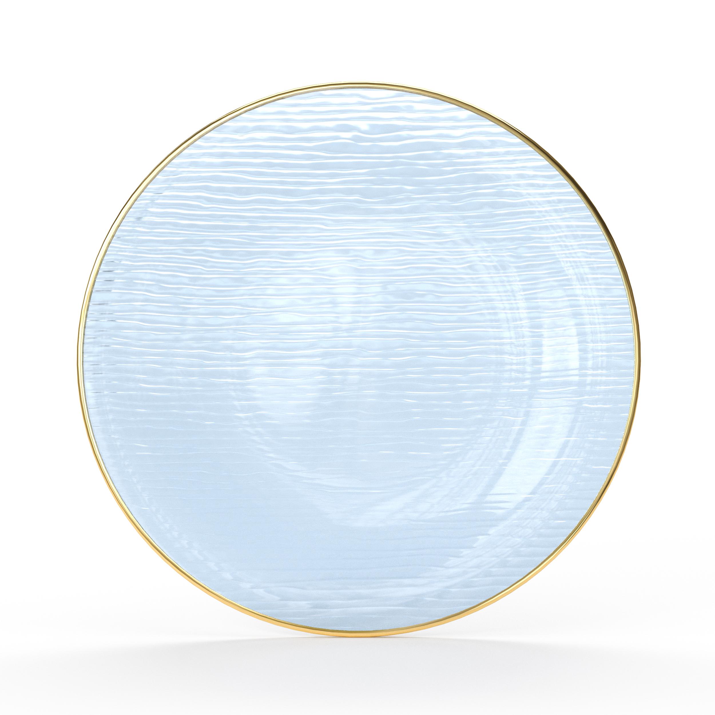 Blue Weave Plate Combo | 30 10-inch + 30 7-inch