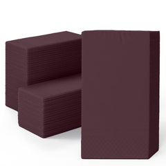 Brown Guest Towel Napkins | 80 Count