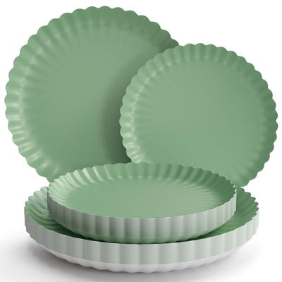 Scalloped Matcha Essentials Set