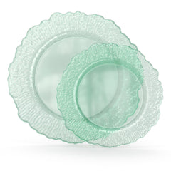Green Leaf Plate Combo | 30 10-inch + 30 7-inch